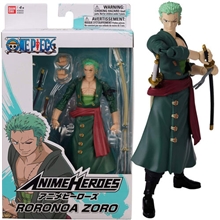 Bandai Anime Heroes: One Piece - Roronoa Zoro Action Figure (6,5