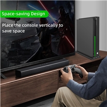 DOBE Vertical Cooling Stand with 3 Fans and 3 USB Ports for Xbox One X (X1)