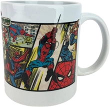 Ceramic Marvel Mug: Retro Spider-Man Panels (315 ml)
