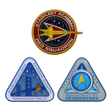 Star Trek Badge Set - Starfleet Academy (3 pcs)