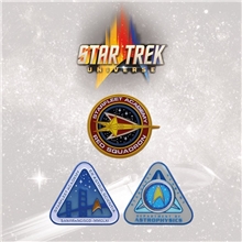 Star Trek Badge Set - Starfleet Academy (3 pcs)