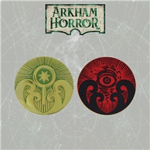 Arkham Horror Collector's Coin - Clues & Doom