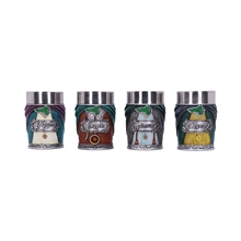The Lord of the Rings - Hobbits shot glass set (4 pcs)