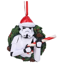Star Wars Christmas Ornament - Stormtrooper with a Christmas Wreath