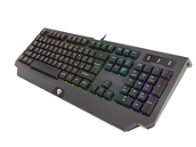 Gaming set 4-in-1 Genesis Cobalt 330 RGB CZ/SK, RGB backlighting (PC)