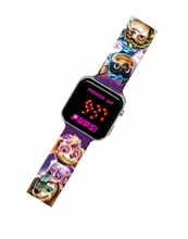 Paw Patrol Mighty Movie LED Watch - pink