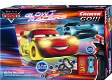 Carrera GO Slot Car Track 62559 Disney Cars - Glow