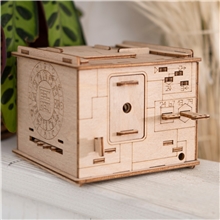 EscapeWelt 3D Wooden Mechanical Puzzle: Space Capsule