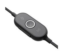 Logitech - Zone Wireless Teams Bluetooth Headset - Graphite Black