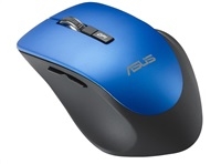 ASUS WT425, optical mouse, wireless, blue
