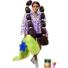 Mattel Barbie Extra: Bobble Hair Dark Skin Doll