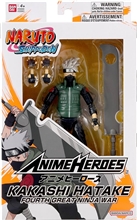 Bandai Anime Heroes: Naruto - Hatake Kakashi Fourth Great Ninja War Action Figure (36963)