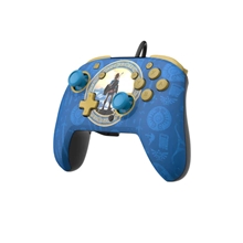 PDP Rematch Wired controller - Zelda Hyrule Blue (SWITCH)