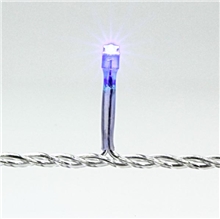 LED lighting - chain, 10 m, blue