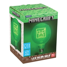 Minecraft Creeper LED Neon Bulb