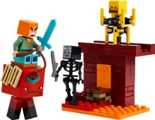 LEGO Minecraft 21266: The Nether Lava Battle