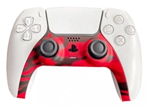 Piranha PS5 Controller Skins - Camo Red (PS5)