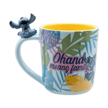 Disney: Lilo & Stitch - Hawaiian Stitch 3D Handle Mug