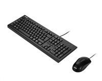 ASUS Keyboard + Mouse U2000, COPILOT, black