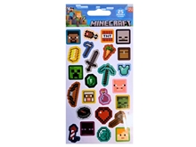 Foam stickers - Minecraft (25 pcs)