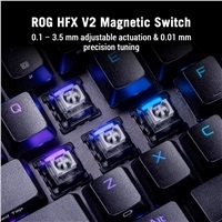 ASUS Klávesnice ROG Falcata, Mechanická, Bezdrátová, ARGB, černá