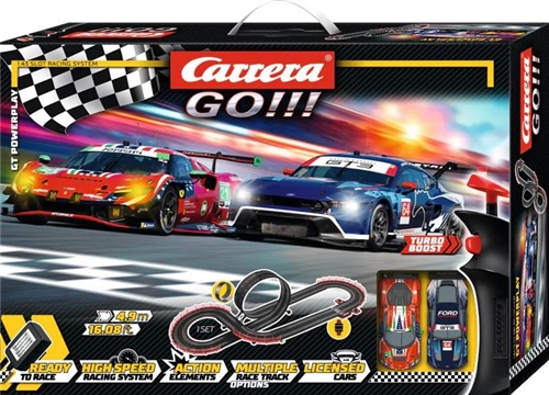 Carrera GO! Slot Car Track 62597 GT Powerplay