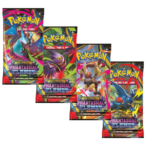 Pokémon TCG: ME02 Phantasmal Flames - Booster Bundle
