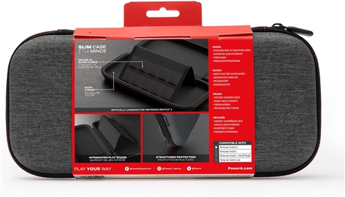 PowerA - Slim Case for Nintendo Switch 2 - Dark Heather Grey (SWITCH 2)