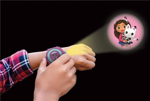 Projection Watch with a Gabby's Dollhouse Theme