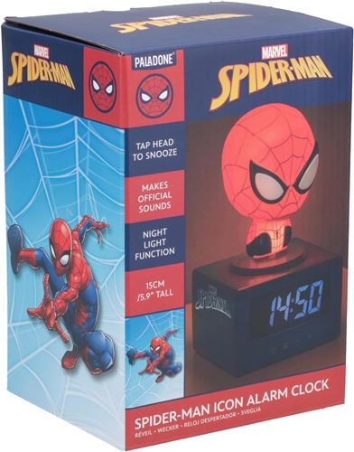 Marvel Spider-Man Icon Alarm Clock (15 cm)