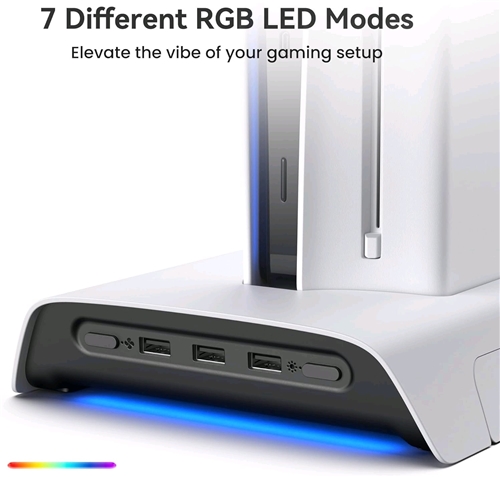 Kiwi Design D3 Cooling Station for PlayStation 5 Slim (PS5)
