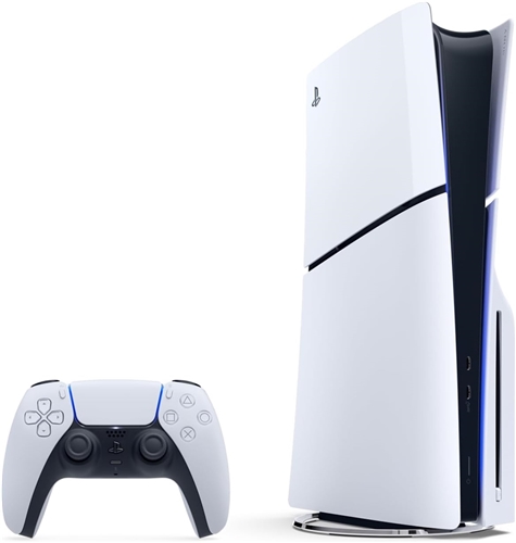 PlayStation 5 Slim + 3 Games + 3D Stand Bundle