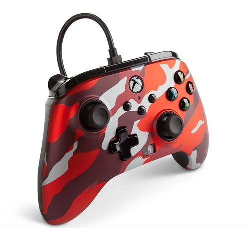 PowerA Wired Controller - Red Camo (X1/XSX/PC)