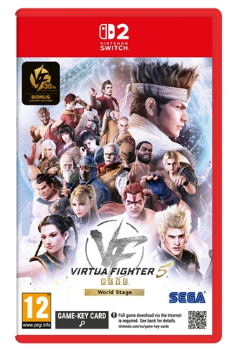 Virtua Fighter 5 R.E.V.O. World Stage - 30th Anniversary Edition (Game-Key Card) (SWITCH 2)