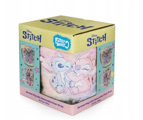 Disney Lilo & Stitch (Stitch and Angel) Fuzzy Mug