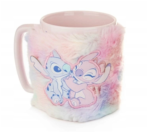 Disney Lilo & Stitch (Stitch and Angel) Fuzzy Mug
