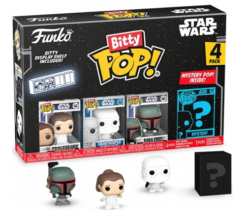 Funko Bitty Pop! 4-Pack: Star Wars - Leia Vinyl Figures