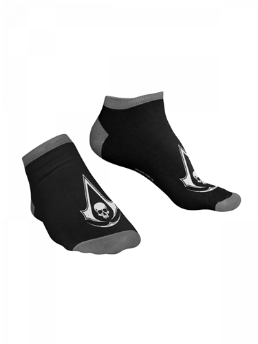 Assassins Creed Black Flag Resynced Crest Ankle Socks