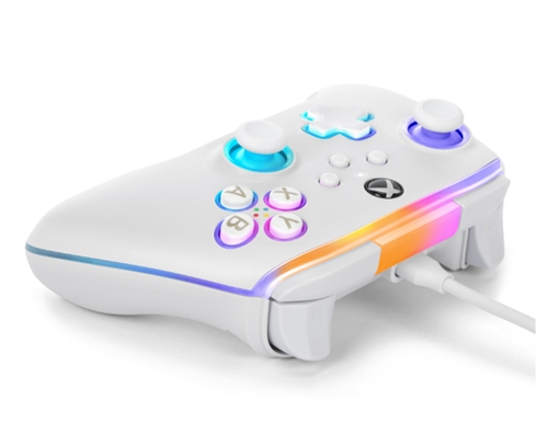 PowerA - Advantage Wired Controller - White - Lumectra (XSX, XSS, X1)