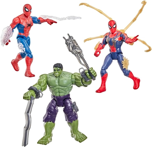 Hasbro Marvel: Spider-Man - Brand New Day - Spider-Man, Hulk & Iron Spider Figures