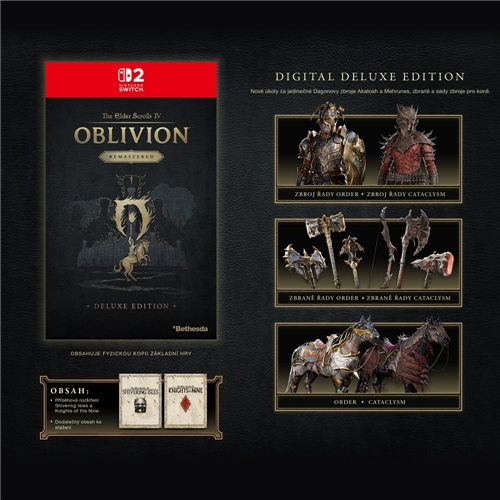 The Elder Scrolls IV: Oblivion Remastered - Deluxe Edition (SWITCH 2)