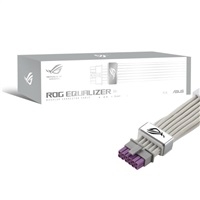 ASUS ROG-EQUALIZER 12V-2x6 PCI-E napájecí kabel, 750mm, bílá