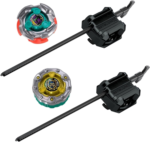 Hasbro BeyBlade BBX: Sneak Attack Battle Set - Cutter Shinobi LF and Rampart Aegis GB